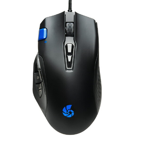 センチュリー RGBゲーミングマウス RACENシリーズ ブラック CRC-GMRGB03 [CRCGMRGB03]【AUMP】