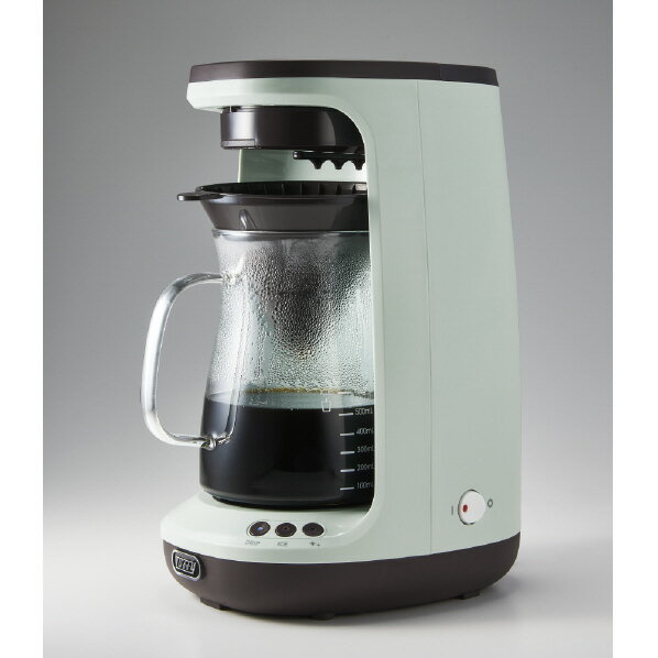 ラドンナ Toffy HOT&ICEハンドドリップコーヒーメーカー ペールアクア K-CM10-PA [KCM10PA]