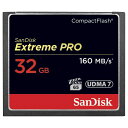 サンディスク 高速コンパクトフラッシュカード(32GB) Extreme Pro SDCFXPS-032G-J61 SDCFXPS032GJ61