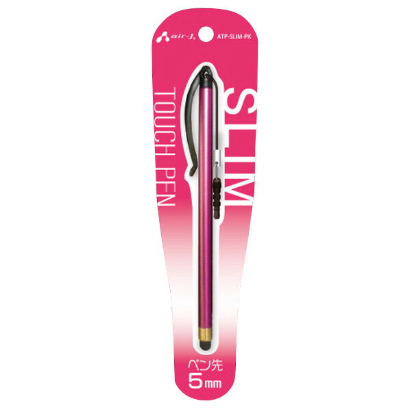 エアージェイ スリムタッチペン ピンク ATPSLIMPK [ATPSLIMPK]