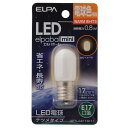 エルパ LED電球 E17口金 全光束35lm(0.8Wナツメタイプ相当) 電球色 1個入り elpaball mini LDT1L-G-E17-G111 [LDT1LGE17G111]