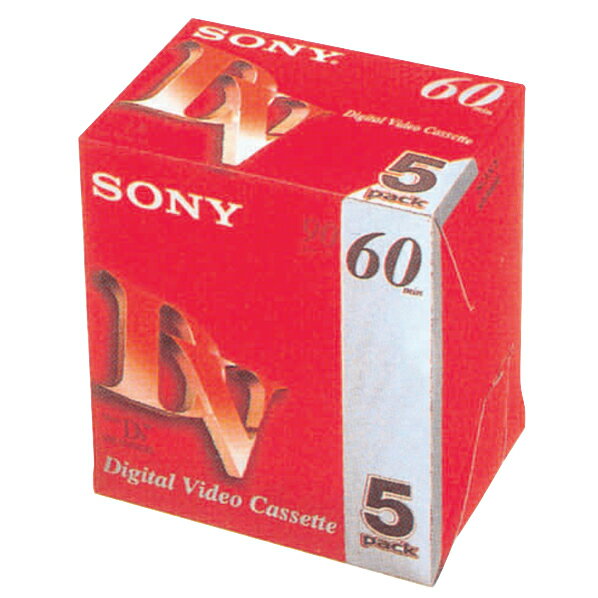 SONY ߥDVå(60ʬ5) 5ܥѥå 5DVM60R3 [5DVM60R3]