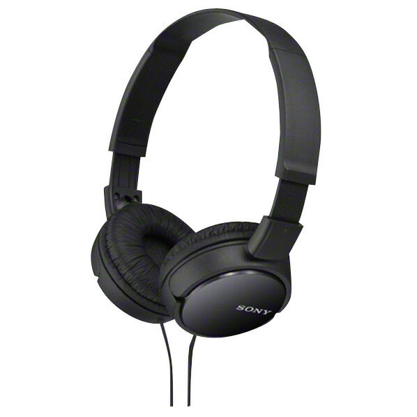 SONY 密閉ヘッドバンド型ヘッドフォン ブラック MDR-ZX110 B [MDRZX110B]【RNH】