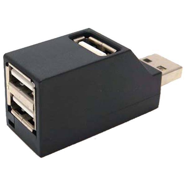 タイムリー USBハブ(3ポート) BLOCK3 ブ