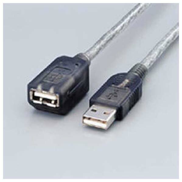 エレコム マグネットUSBケ-ブル(グラファイト) 1m USB-EAM1GT 
