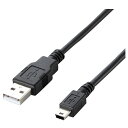 エレコム USB2．0ケーブル(5．0m) ブラック U2C-JM50BK [U2CJM50BK]【FOFP】