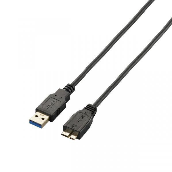 GR ɍUSB3D0P[u(A-microB) 2D0m ubN USB3-AMBX20BK [USB3AMBX20BK]