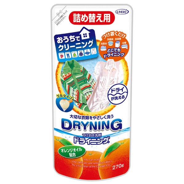 UYEKI ドライニング　ゲルタイプ　270g入り 詰替用 ドライニングゲルタイプ270Gツメカエ [ドライニング..