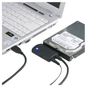 サンワサプライ SATA-USB3．0変換ケーブル USB-CVIDE3 [USBCVIDE3]【AMUP】