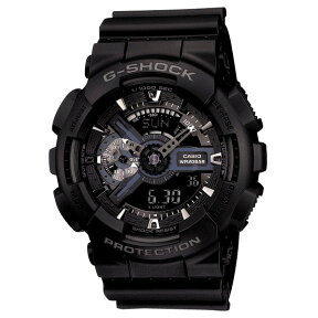 カシオ 腕時計 G-SHOCK ブラック/反転液晶 GA-110-1BJF [GA1101BJF]【AMUP】