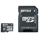 BUFFALO microSDHC[J[h(Class10E32GB)A_v^[t RMSD-32GC10AB [RMSD32GC10AB]