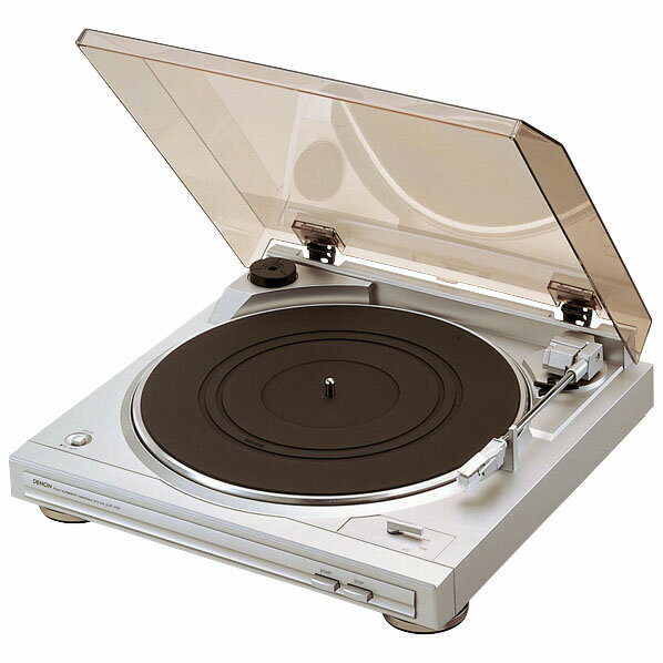 DENON レコードプレーヤー シルバー DP-29F-S 