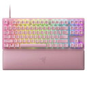 RAZER ゲーミングキーボード Huntsman V2 Tenkeyless Quartz Pink Linear Optical Switch RZ03-03942000-R3M1 RZ0303942000R3M1