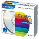 Verbatim データ用DVD-RW 4.7GB 1-2倍速 10