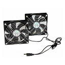 BIGFAN120U-STEREO TIMELY 2連USBファン BIGFAN120U for