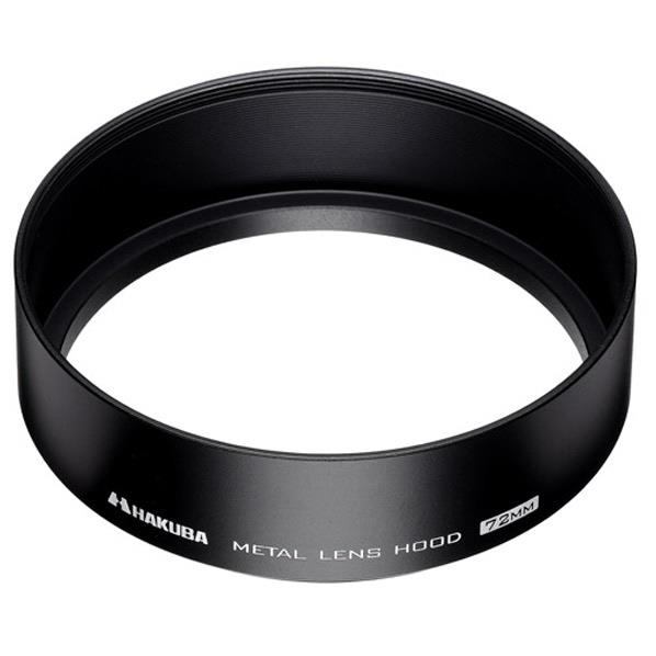 ハクバ メタルレンズフード 72mm ブラック KMH-72 [KMH72]【JLMP】