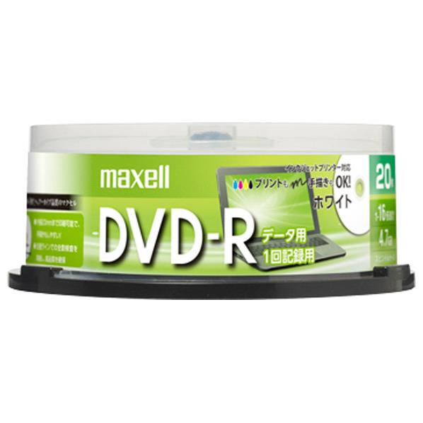 マクセル データ用DVD-R 4．7GB 1-16倍