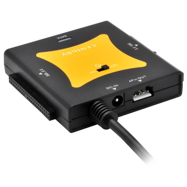 センチュリー IDE&SATA to USB2．0変換アダプター 裸族の頭 IDE+SATA Ver3 CRAISU2V3 [CRAISU2V3]【AGMP】