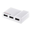 【4/1限定 エントリーで最大P5倍】BUFFALO USB2．0 節電機能付き セルフパワーハブ(4ポート) ホワイト BSH4AE12WH [BSH4AE12WH] その1