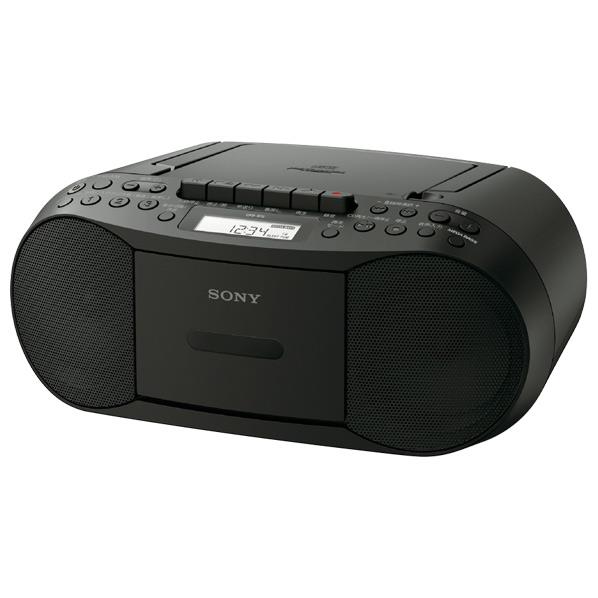 SONY CDカセットレコーダー ブラック CFD-S70 B [CFDS70B]