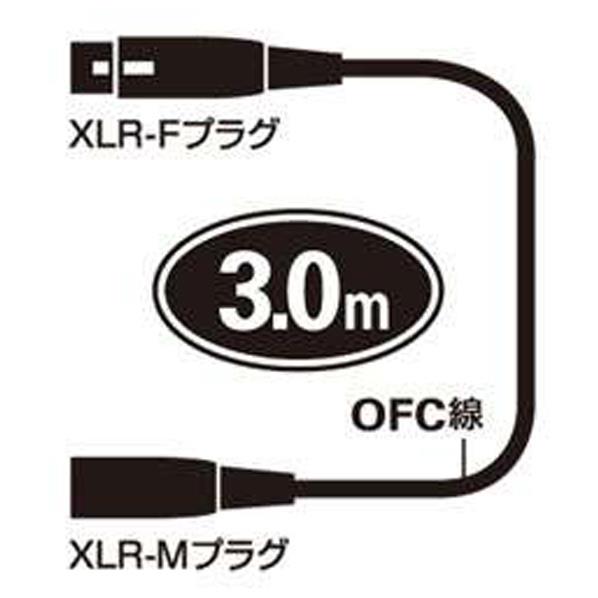 【6/1限定 エントリーで最大P5倍】オーディオテクニカ キャノンケーブル(3．0m) ATL458A/3.0 [ATL458A30]