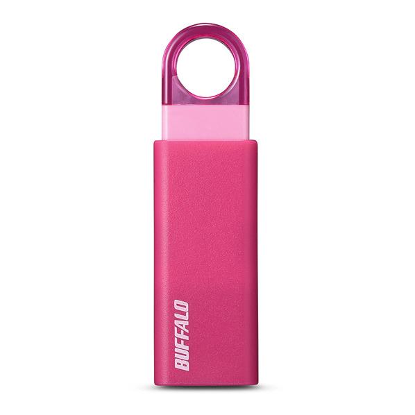 BUFFALO USB3．1(Gen1)/USB3．0対応 ノック式USBメモリー(16GB) ピンク RUF3-KS16GA-PK RUF3KS16GAPK