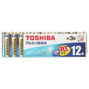 東芝 単3形アルカリ乾電池 12本入り My&Our LR6HE 12MP(MO) [LR6HE12MPMO]