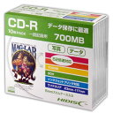 【5/1限定 エントリーで更にポイントUP!】磁気研究所 データ用CD-R 700MB 2-52倍速対応 10枚入り HI-DISC HDCR80GP10SC ...