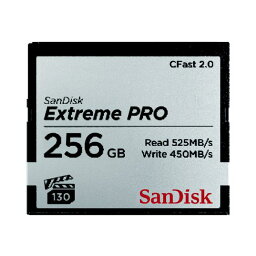 サンディスク CFast 2．0 カード(256GB) Extreme PRO SDCFSP-256G-J46D [SDCFSP256GJ46D]