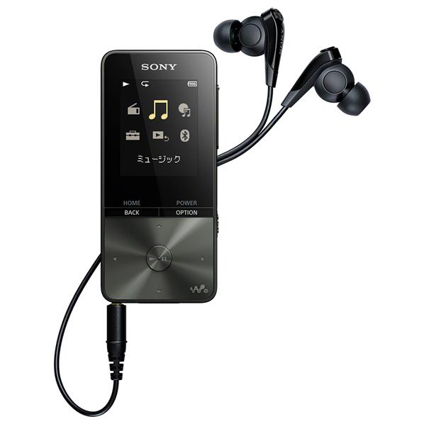 オーディオ SONY デジタルオーディオプレイヤー(4GB) ウォークマンSシリーズ ブラック NW-S313 B [NWS313B]【RNH】