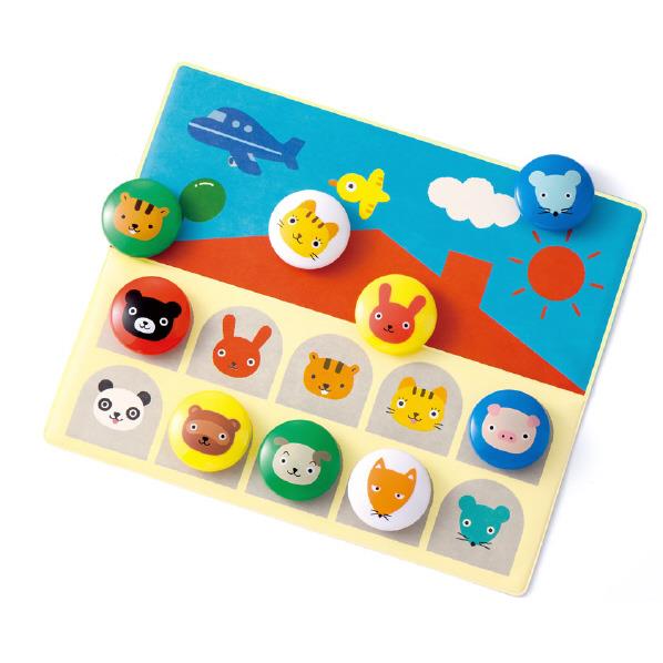 くもん出版 くろくまくんの絵あわせあそび マグネットでぴったん! クロクマクンノエアワセマグネツトピツタン [クロクマクンノエアワセマグネツトピツタン]【SBTK】のサムネイル