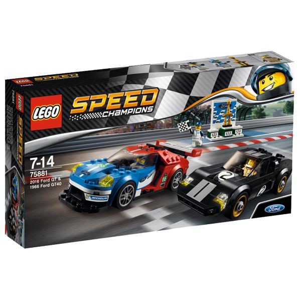 レゴジャパン LEGO スピードチャンピオン 75881 2016 フォード GT & 1966 フォード GT40 758812016フオ-ドGT1966フオ-ド [758812016フオ-ドGT1966フオ-ド]