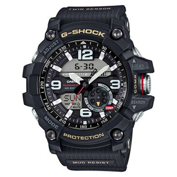 カシオ 腕時計 G-SHOCK MUDMASTER ブラック・ゴールド差し色 GG-1000-1AJF [GG10001AJF]