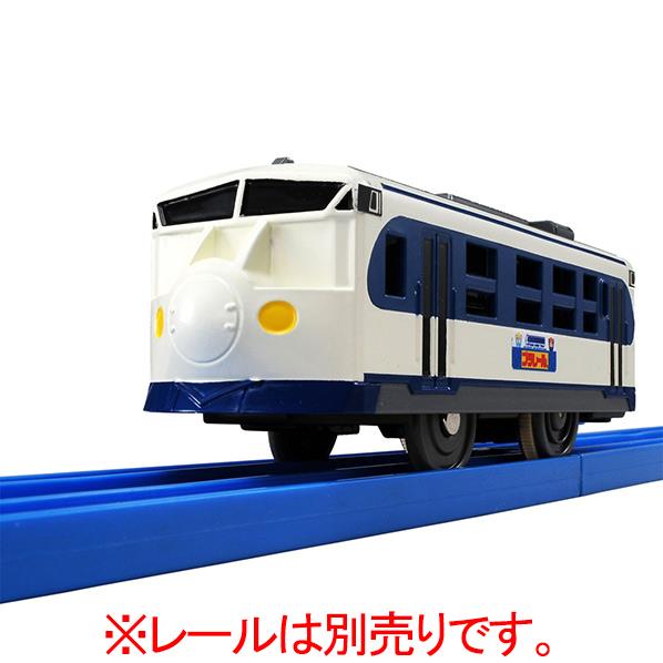 タカラトミー プラレール KF-02 JR四国「鉄道ホビートレイン」プラレール号 KF02JRシコクテツドウホビトレインPレ-ル [KF02JRシコクテツドウホビトレインPレ-ル]のサムネイル