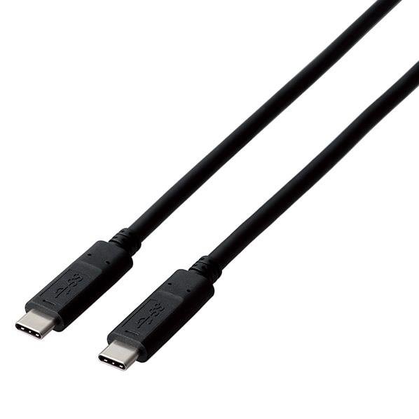 タイプC ケーブル USB Type C to 1m PD 60W USB3.1(Gen1) （ブラック） MPA-CC13A10NBK