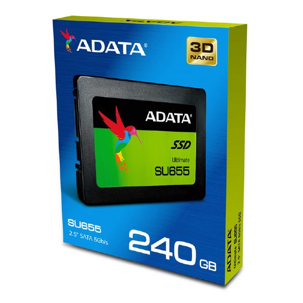 A-DATA SSD(240GB) SU655 ブラック A