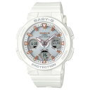 カシオ ソーラー電波腕時計 BABY-G ビーチトラベラー ホワイト BGA-2500-7AJF [BGA25007AJF]【FBMP】