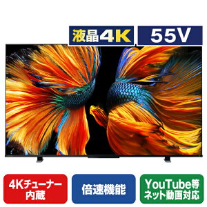 TOSHIBA/REGZA 55V型4Kチューナー内蔵4K対応液晶テレビ Z570Kシリーズ 55Z570K [55Z570K]【RNH】