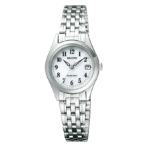 シチズン ソーラーテック腕時計(レディスモデル) レグノ 白 RS26-0051A [RS260051]