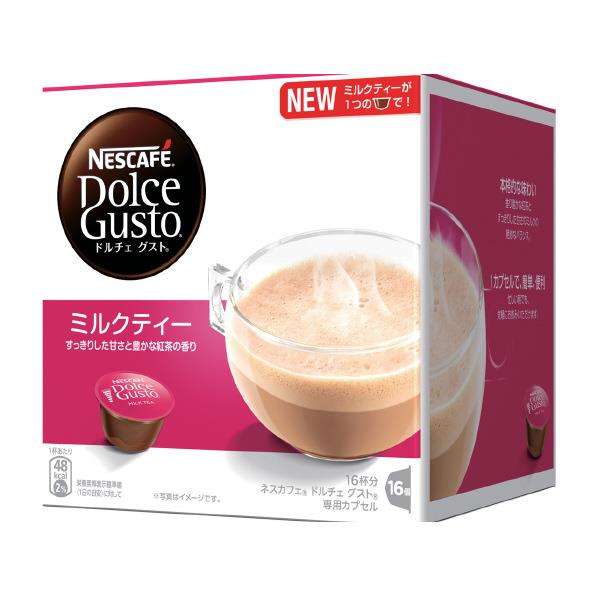 ネスカフェ ドルチェグスト　コーヒー ネスレ ドルチェグスト専用カプセル ミルクティー ネスカフェ MKT16001 [MKT16001]