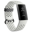 Fitbit フィットネストラッカー Charge3 Special Edition White S...