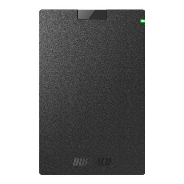 BUFFALO ポータブルハードディスク(1TB) ブラック HD-PCG1.0U3-BBA HDPCG10U3BBA