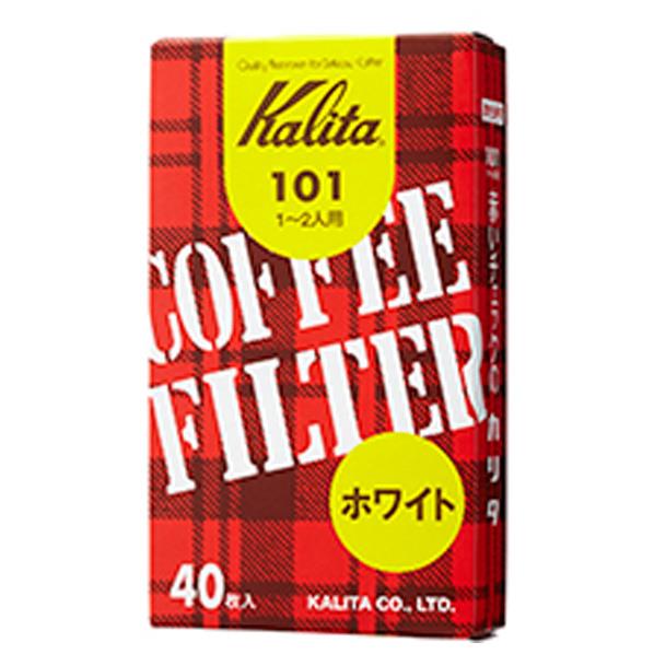 カリタ コーヒーフィルター 101ロシ 40枚入 ホワイト 101ペーパー 40マイ [カリタ101]【THNK】