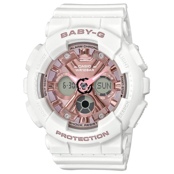 カシオ 腕時計 BABY-G ホワイト BA-130-7A1JF [BA1307A1JF]【MYMP】