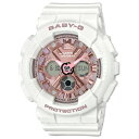 カシオ 腕時計 BABY-G ホワイト BA-130-7A1JF [BA1307A1JF]【AMUP】