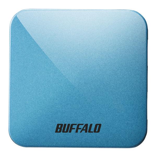 BUFFALO 無線LANルーター ターコイズブルー WMR