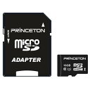 プリンストン UHS-I規格対応 microSDカード(16GB) PMSDUシリーズ PMSDU-16G [PMSDU16G]