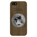 National Geographic iPhone SE(第3世代)/SE(第2世代)/8/7用ケース Metal-Deco Wood Case ウォルナット...