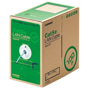 쥳 EU RoHS LAN֥(Cat5e ñ) LD-CT2/LB100/RS [LDCT2LB100RS]