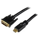 StarTech HDMI - DVI-Dケーブル 9．1m ブラック HDMIDVIMM30 [HDMIDVIMM30]【MSSP】